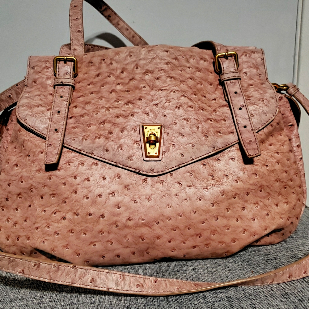 Marc Jacobs Ostrich Crossbody Handbag